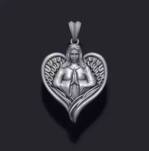 Angel Girl  pendant
