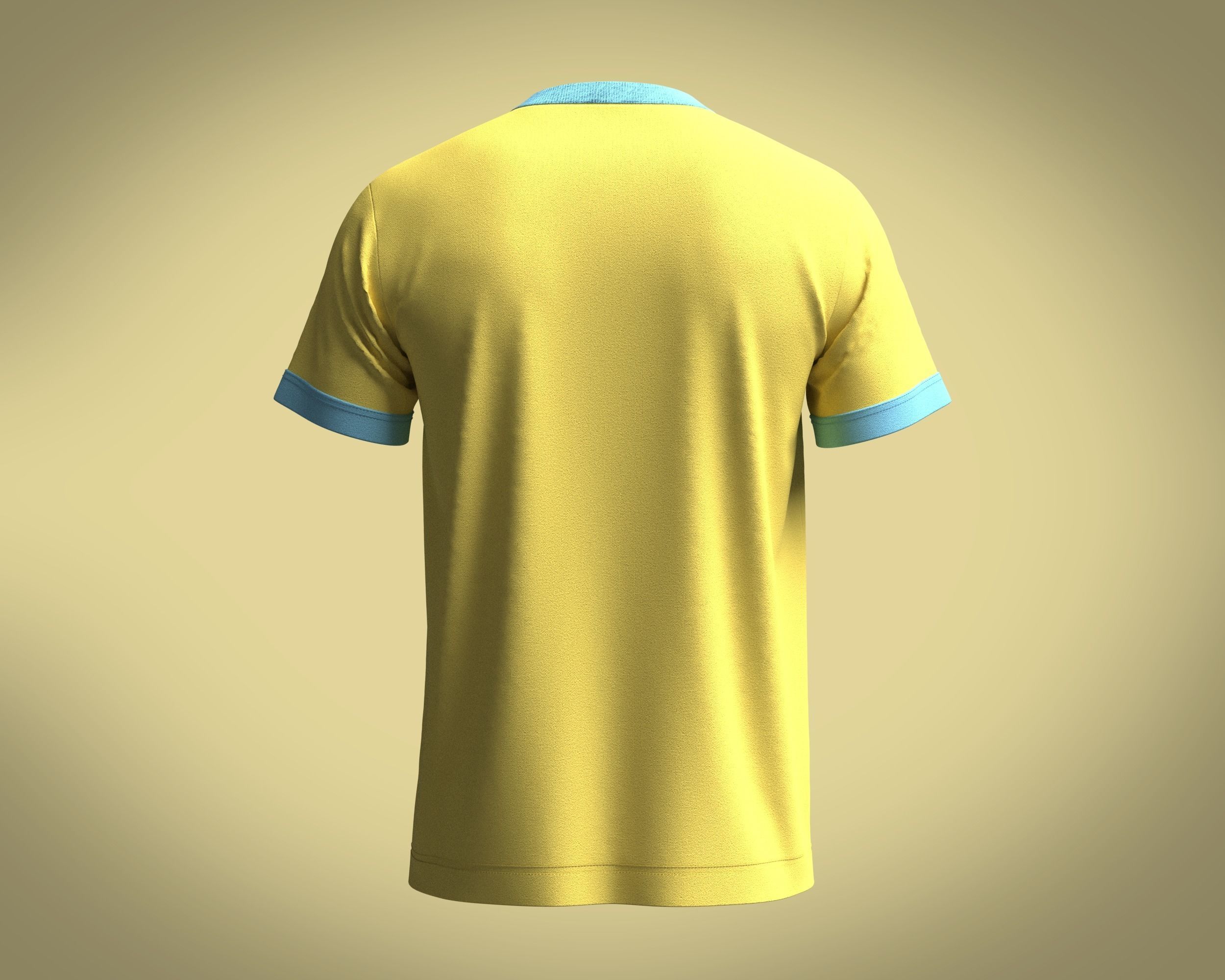 T-Shirt Sport 3D model_3
