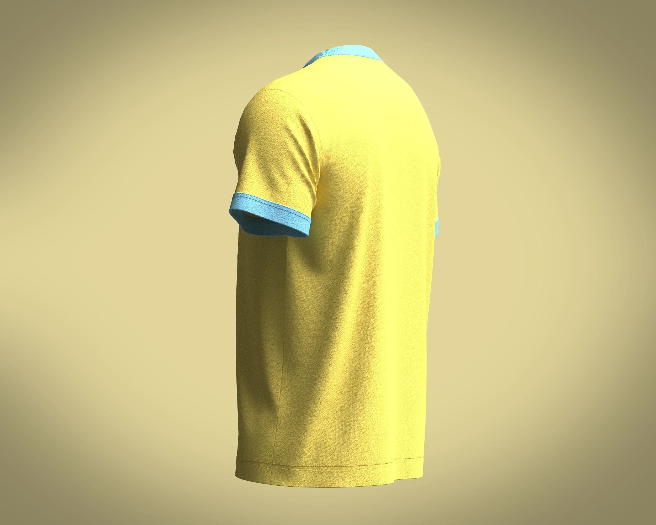 T-Shirt Sport 3D model_4