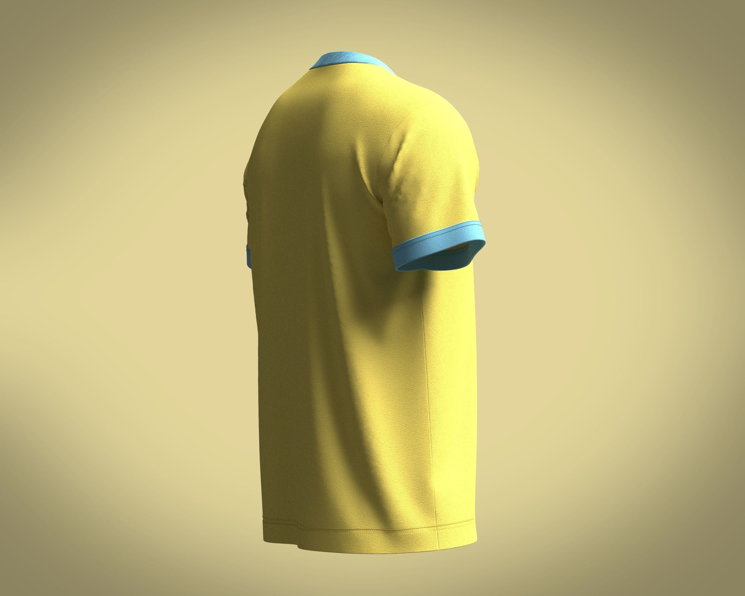 T-Shirt Sport 3D model_2