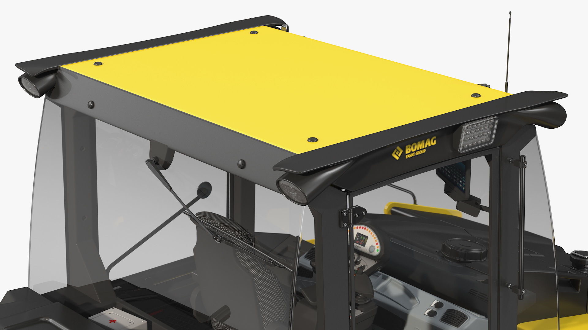 Bomag BW 28 RH Pneumatic Tired Compactor 3D model_18