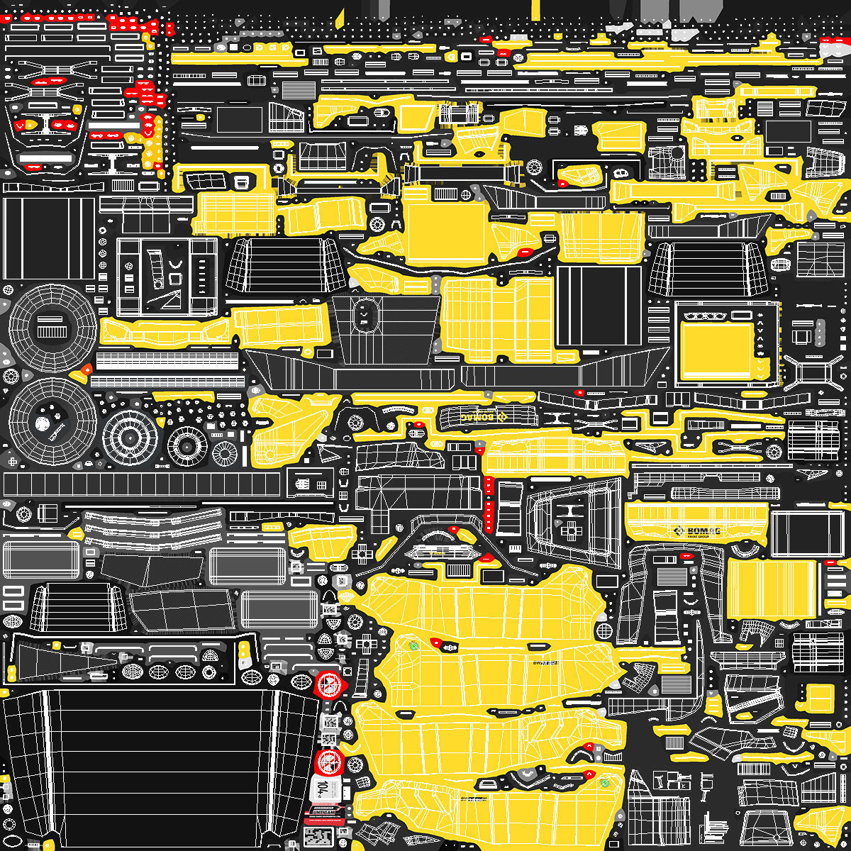 Bomag BW 28 RH Pneumatic Tired Compactor 3D model_23