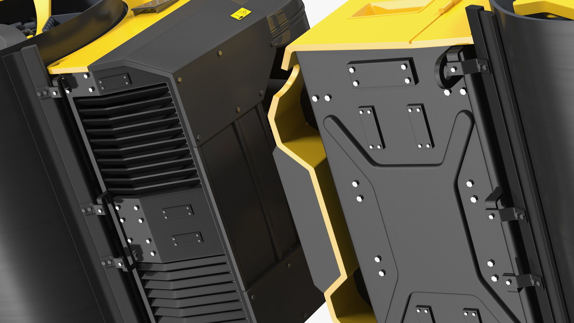 Bomag BW 205 AD4 Tandem Roller Rigged 3D model_21