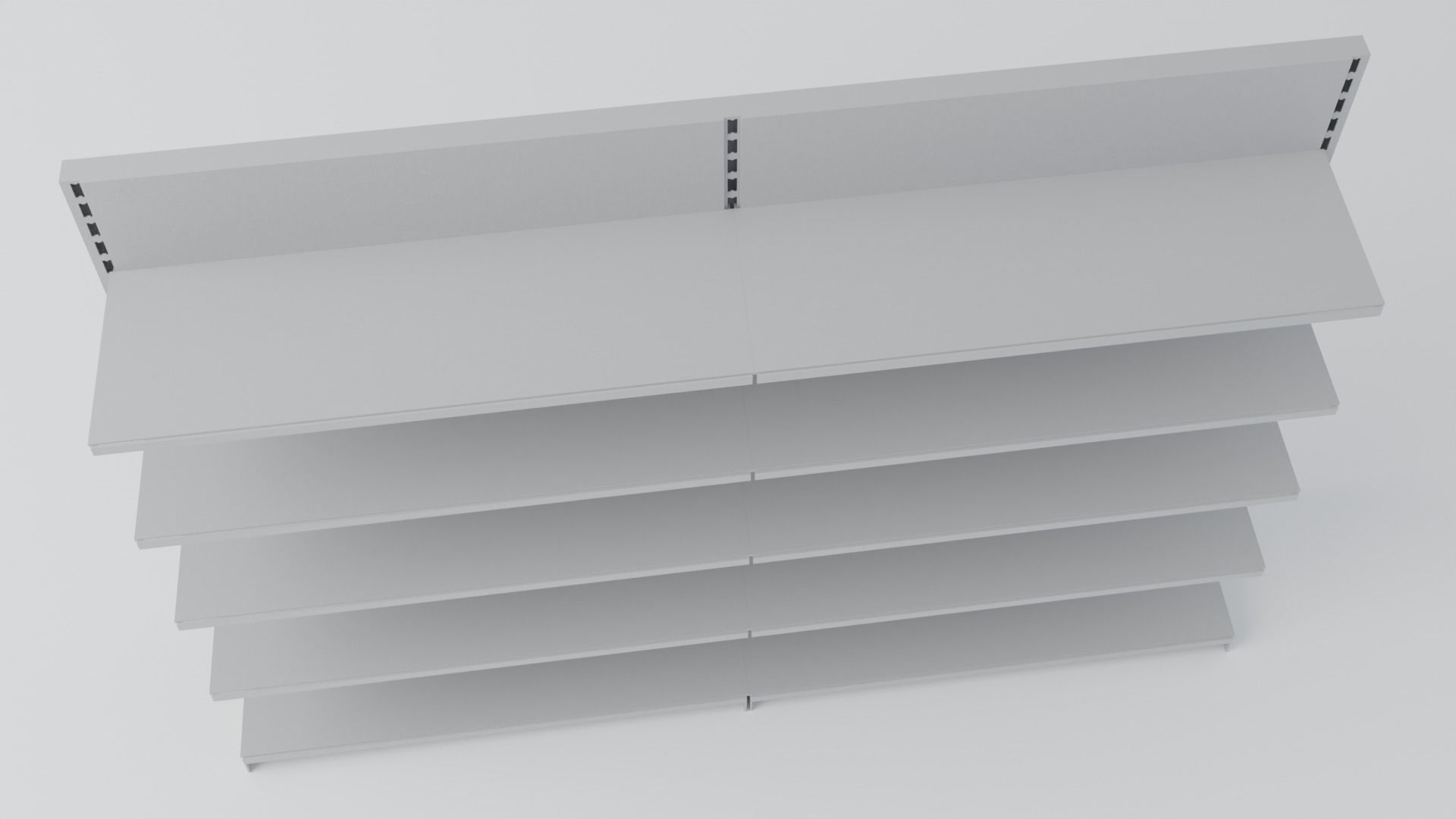 Industrial shelves Free 3D model_4