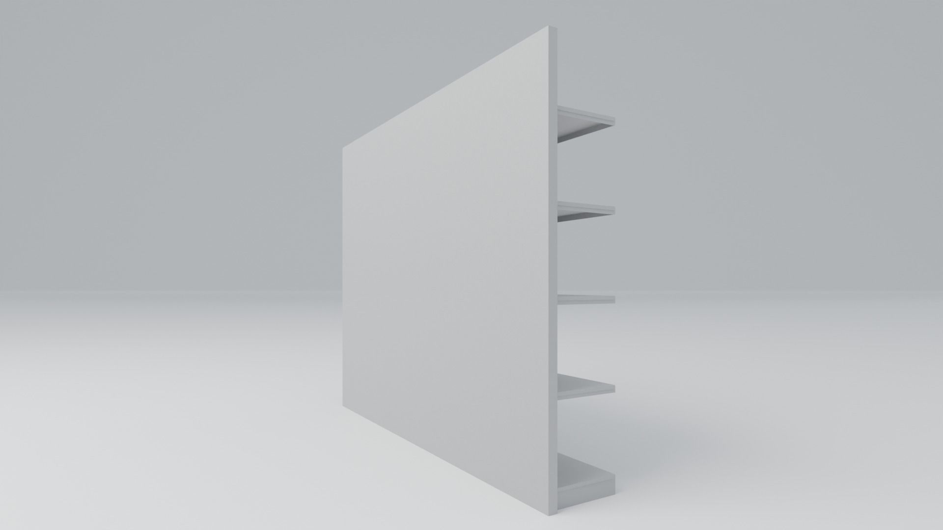 Industrial shelves Free 3D model_5