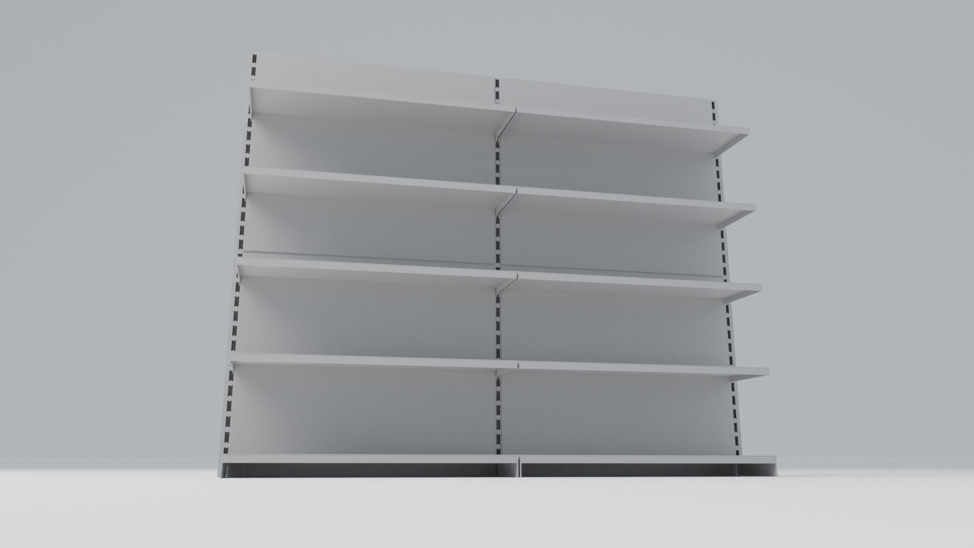 Industrial shelves Free 3D model_2