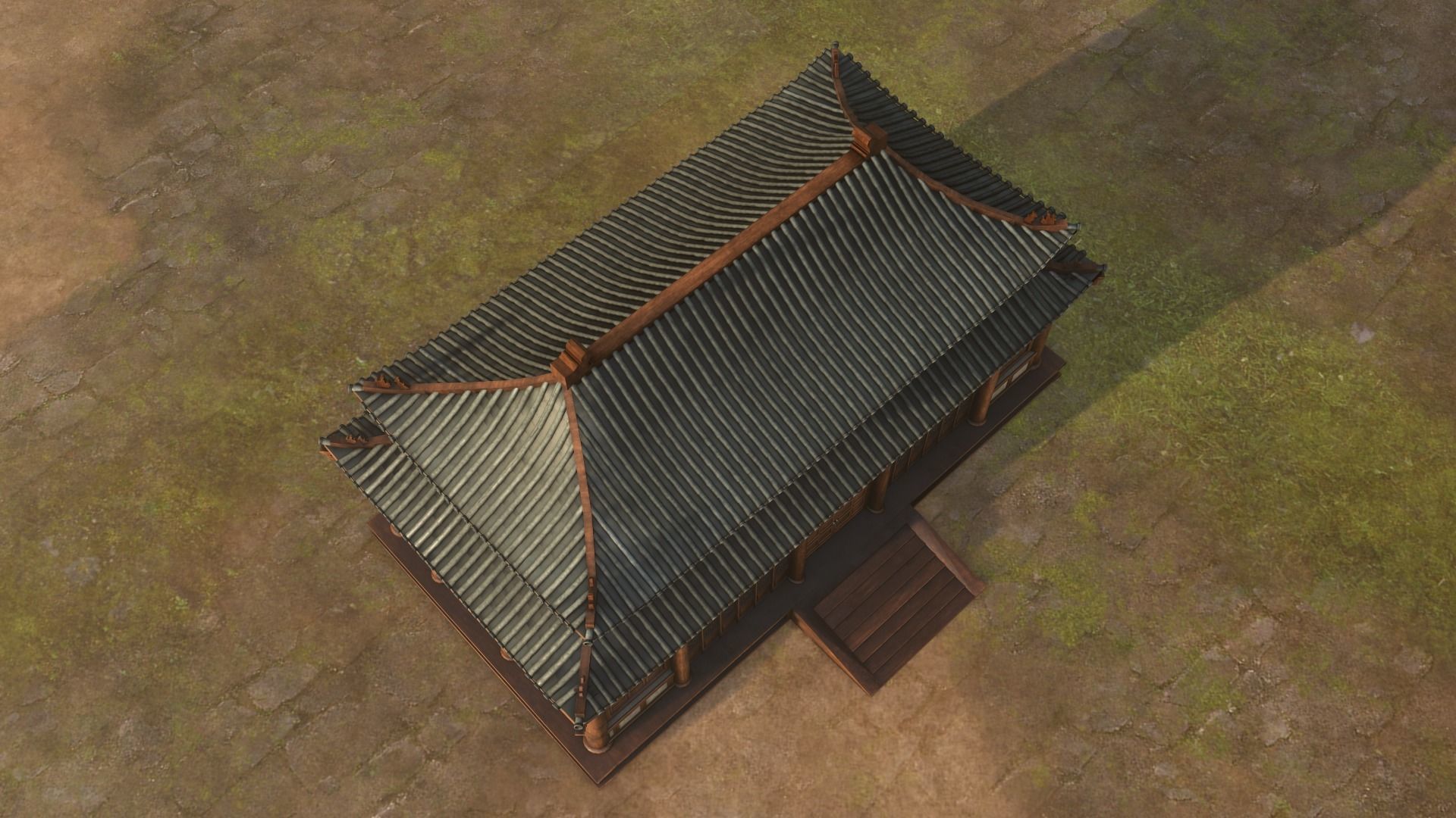 Asian Japanese Traditional Building Collection 3D model_83