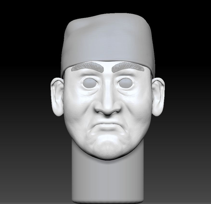 The Office Prison Mike Model 3D print model_1