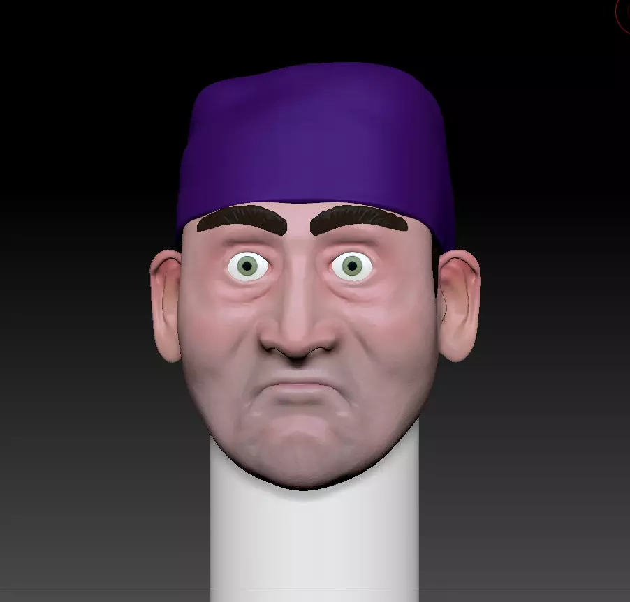 The Office Prison Mike Model 3D print model_0