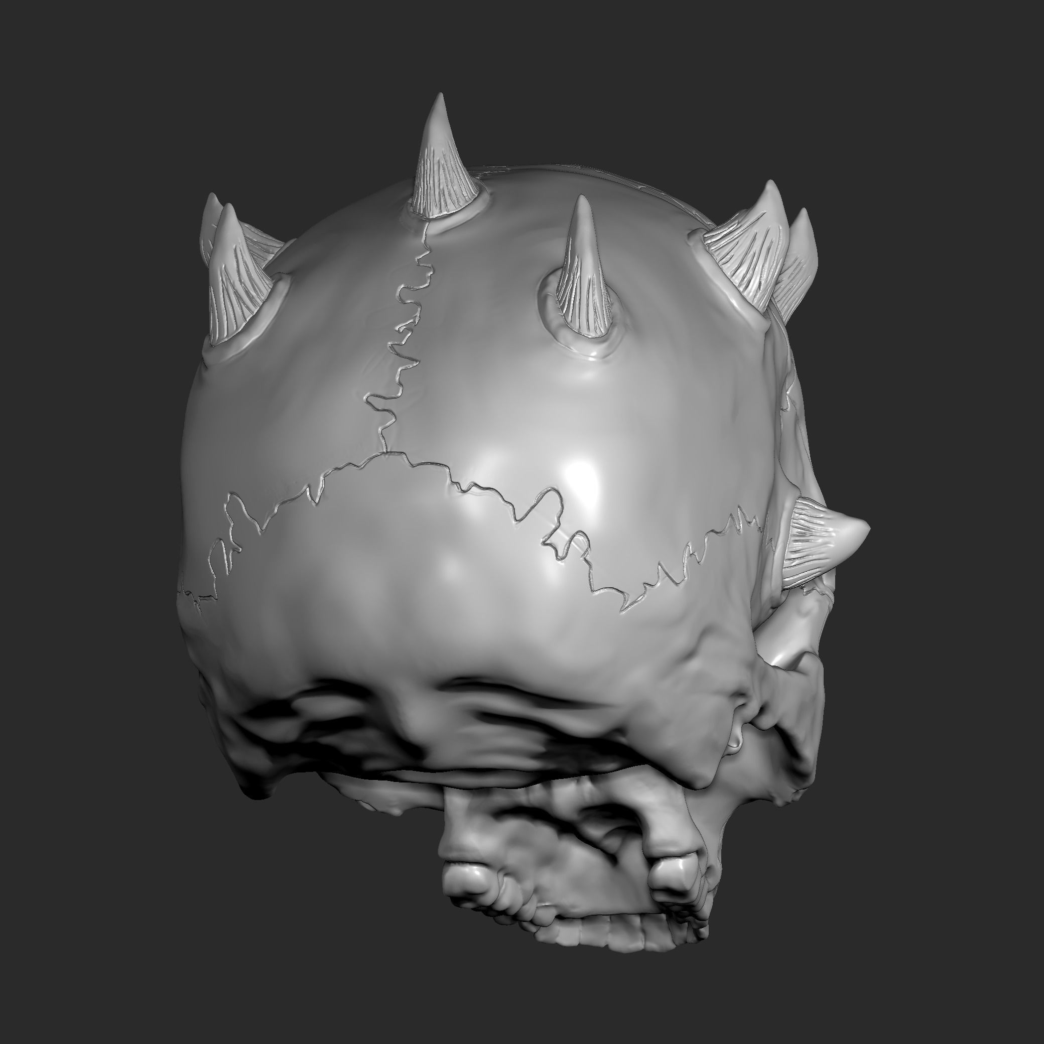 DARTH MAUL SKULL 3D print model_5