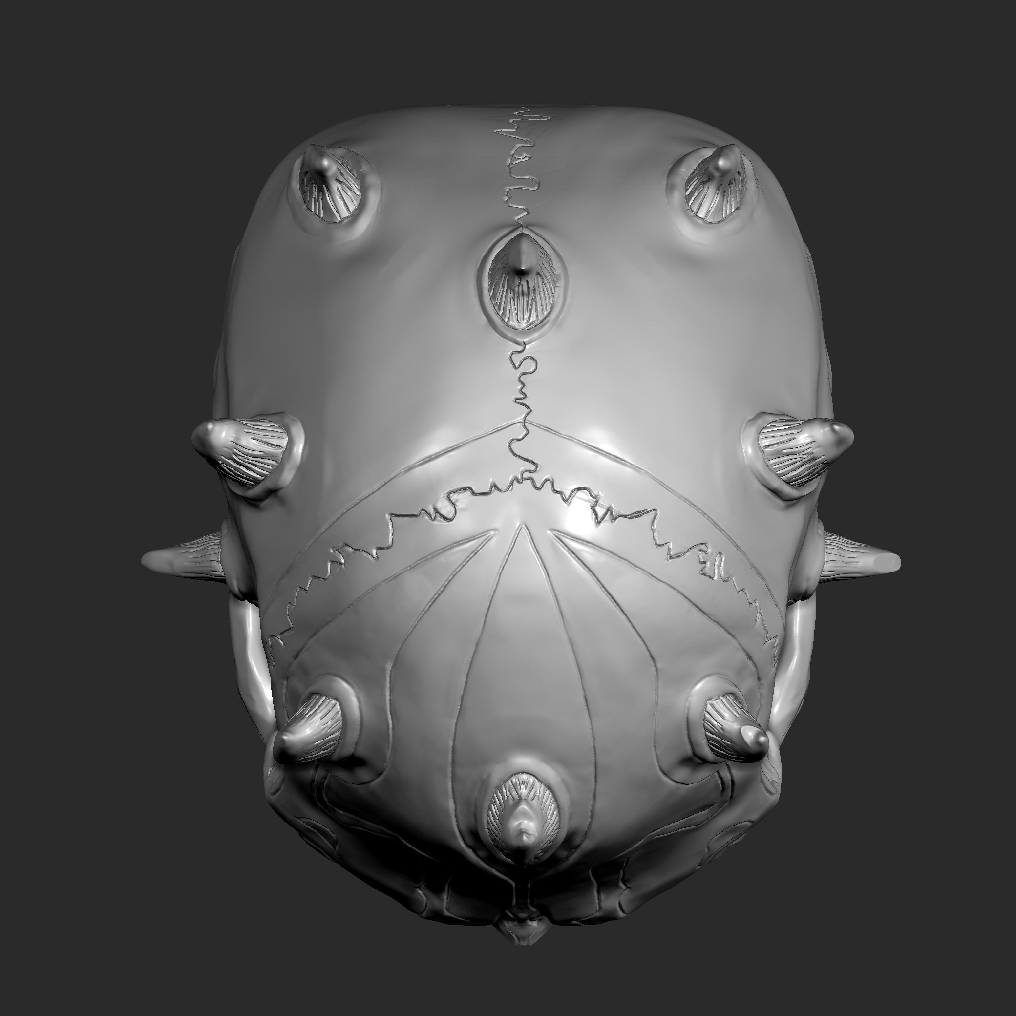 DARTH MAUL SKULL 3D print model_11