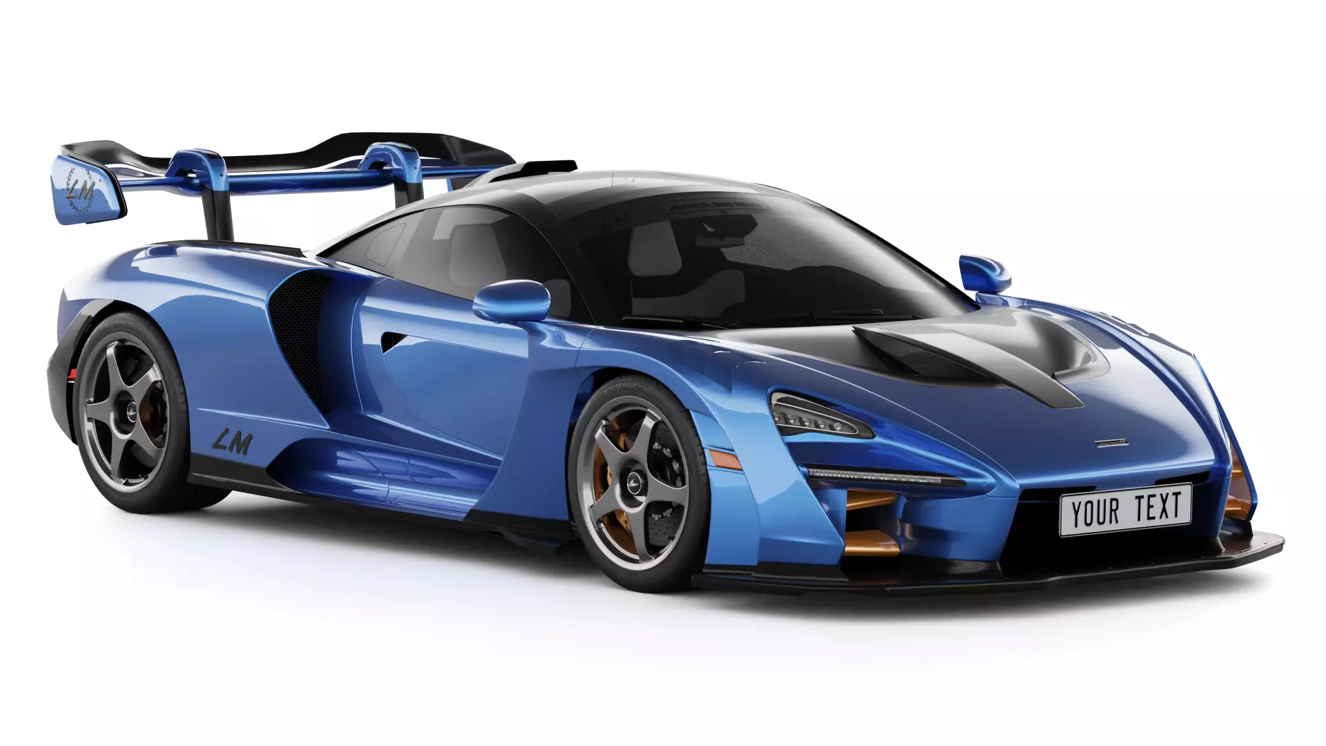McLaren Senna LM 3D model