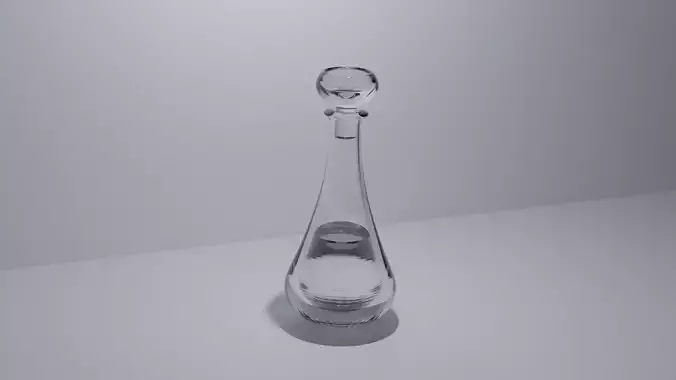 Crystal Glass Bottle