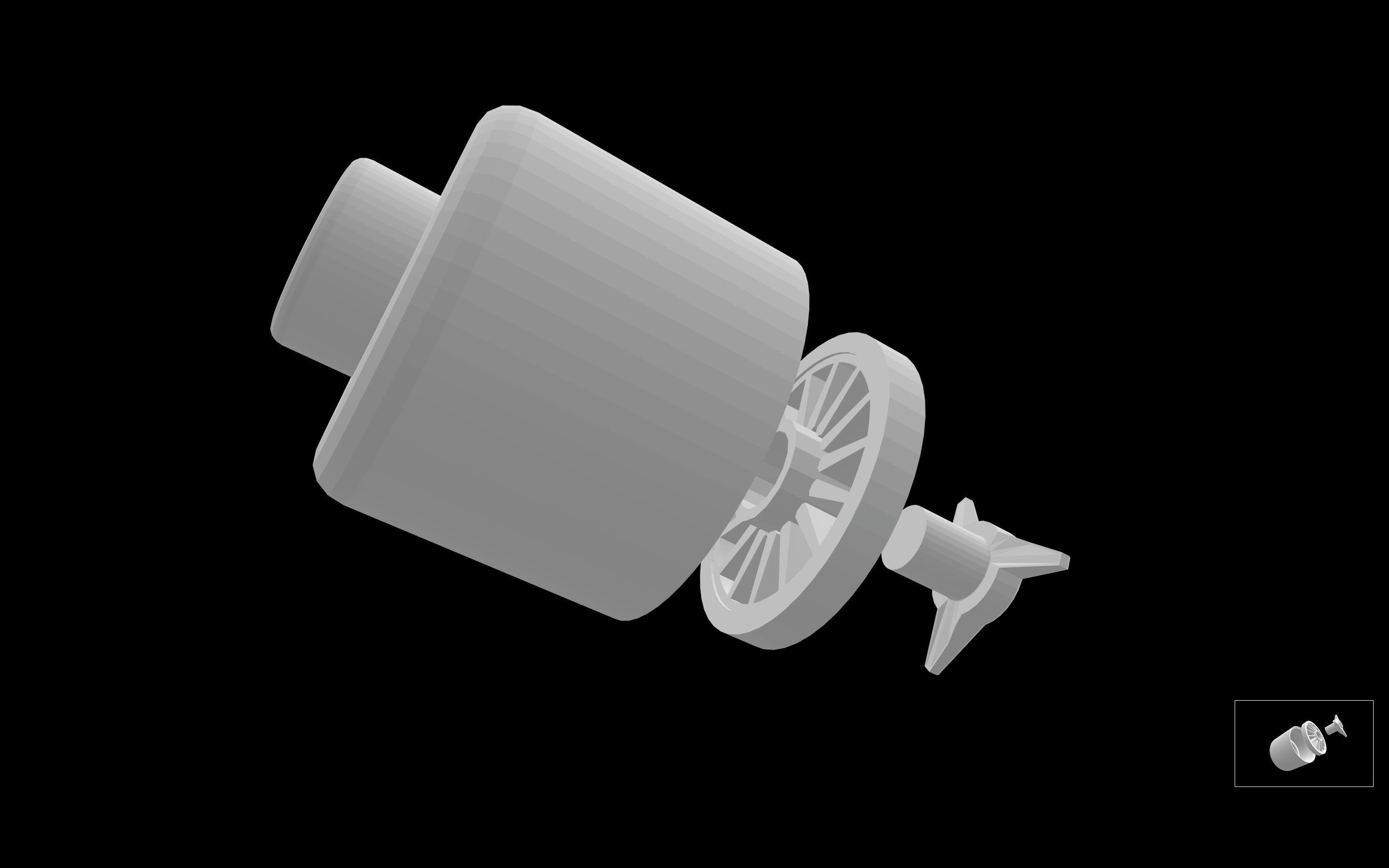 3 PIECES LOW RIDER WHEELS FOR HOTWHEELS 2 DIFFERENT MODELS 3D print model_6