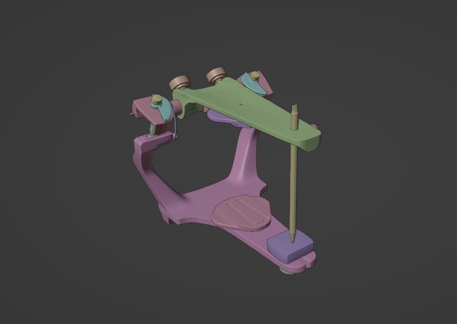 DENTAL ARTICULATOR 3D model_10