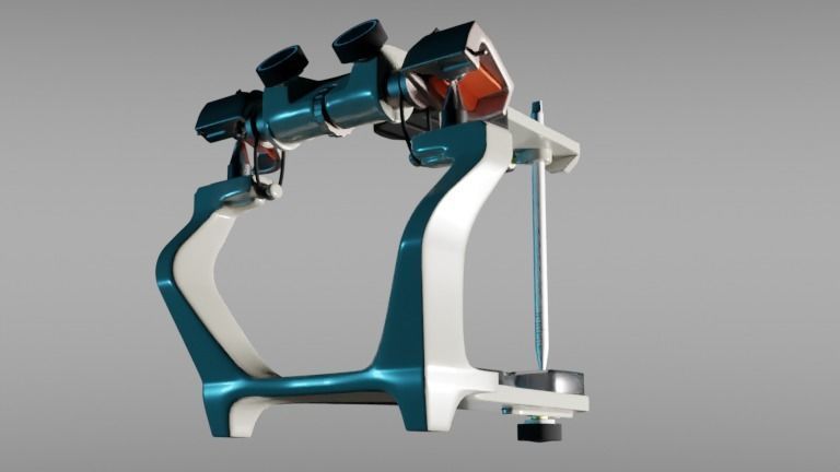 DENTAL ARTICULATOR 3D model_3