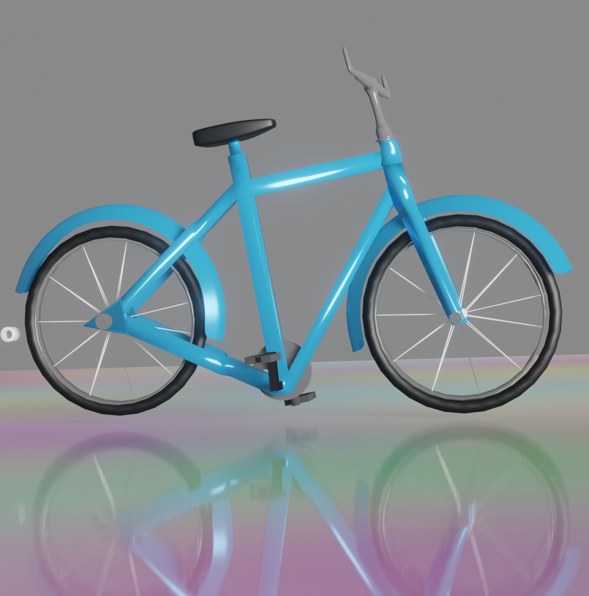 3d cycle bicycle 3D model_4