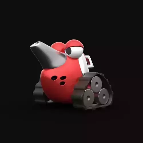 GunBound Armour 3D model