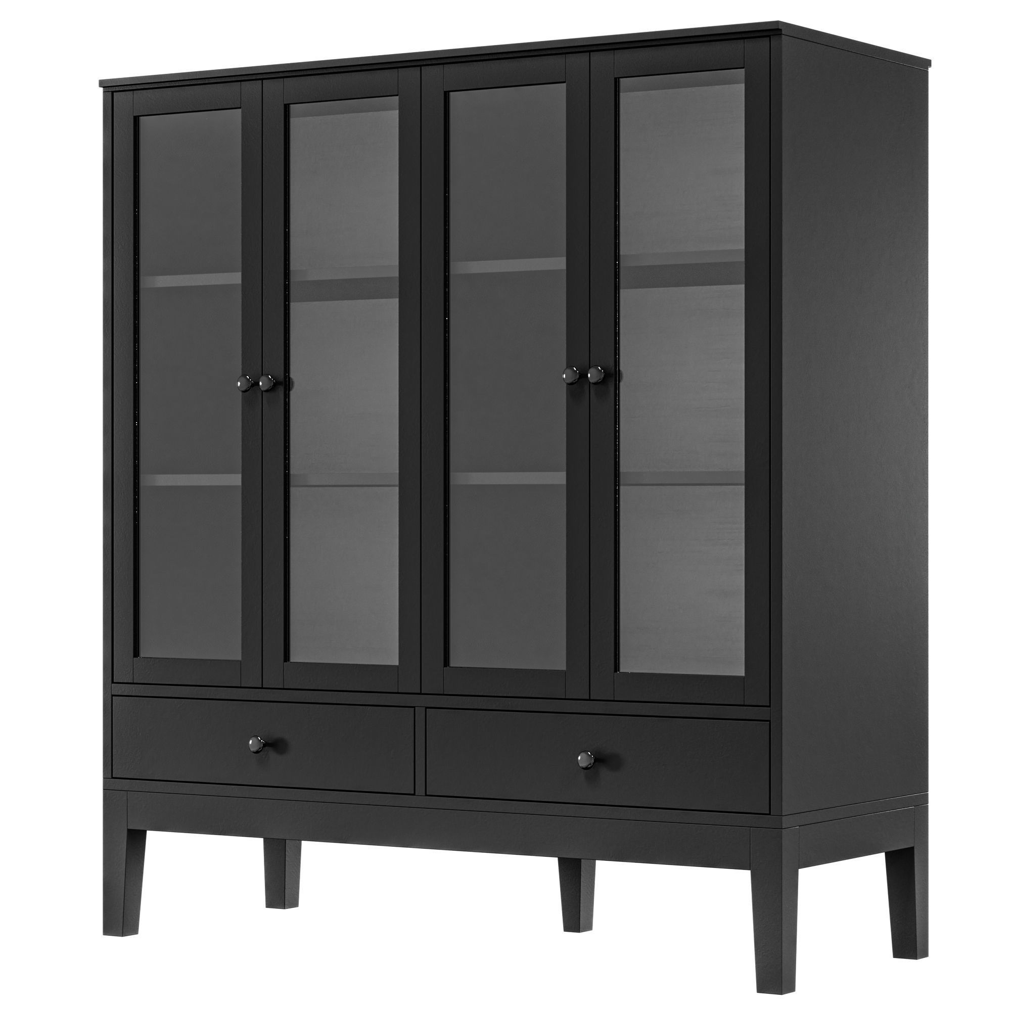 IKEA IDANAS IDANES Double glass with door 3D model CGTrader