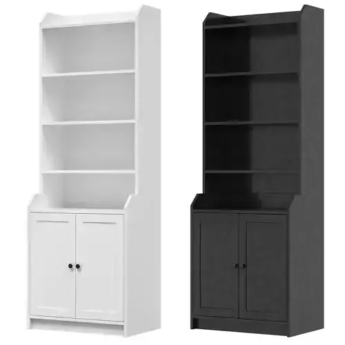 IKEA - HAUGA HAUGA high cabinet with 2 doors