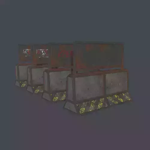 Concrete RoadBlock Barrier Barricade