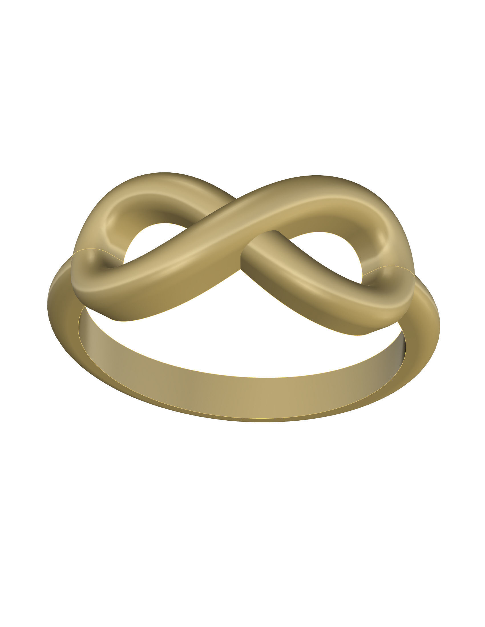 Infinity Ring 3D print model_3