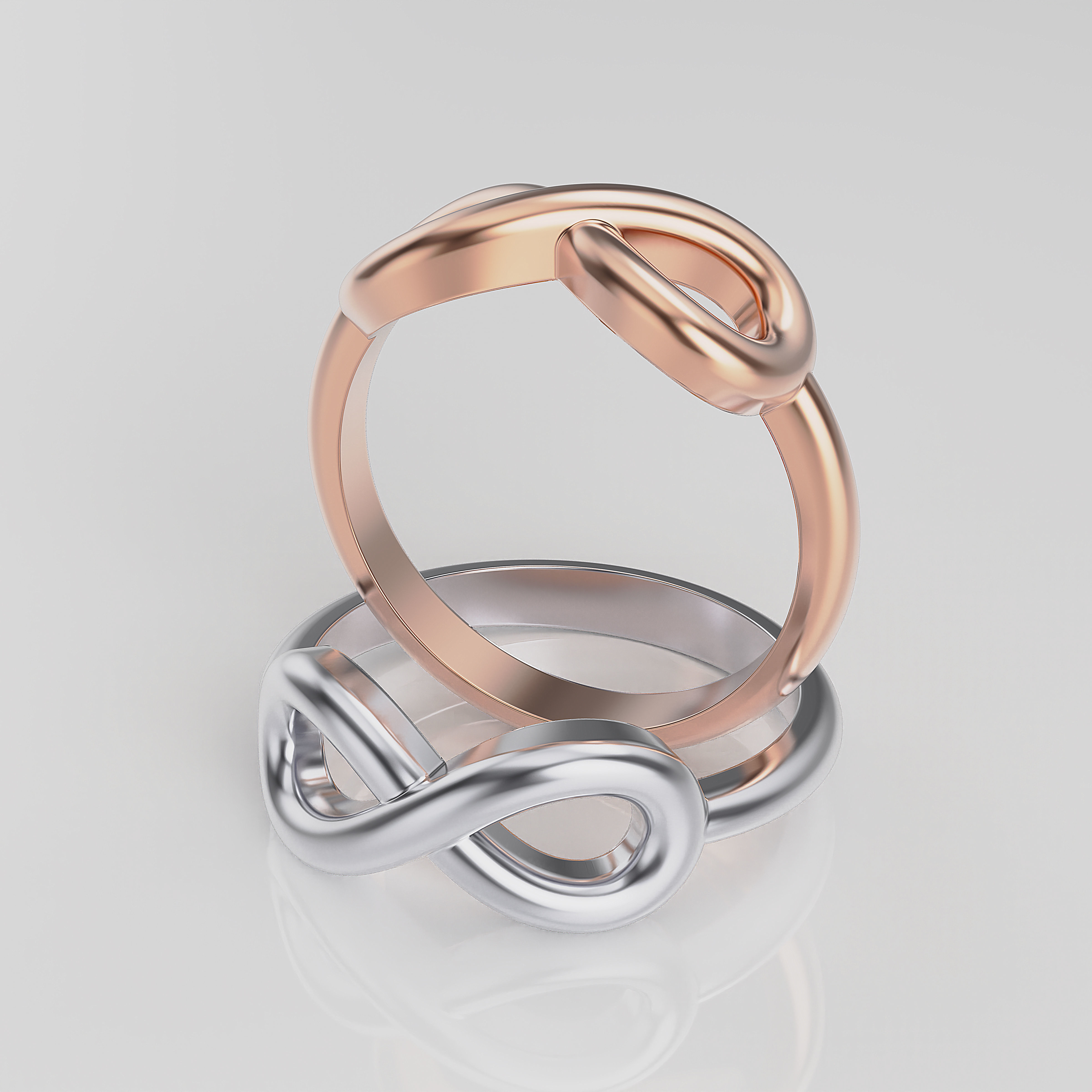 Infinity Ring 3D print model_13