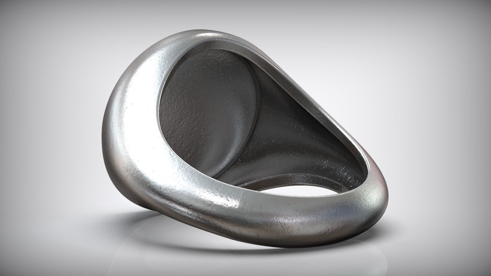 Crusader Templar Knight Masonic Ring 3D print model_6