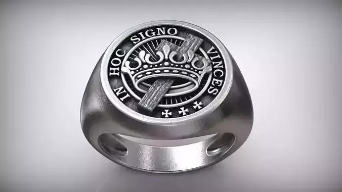 Crusader Templar Knight Masonic Ring