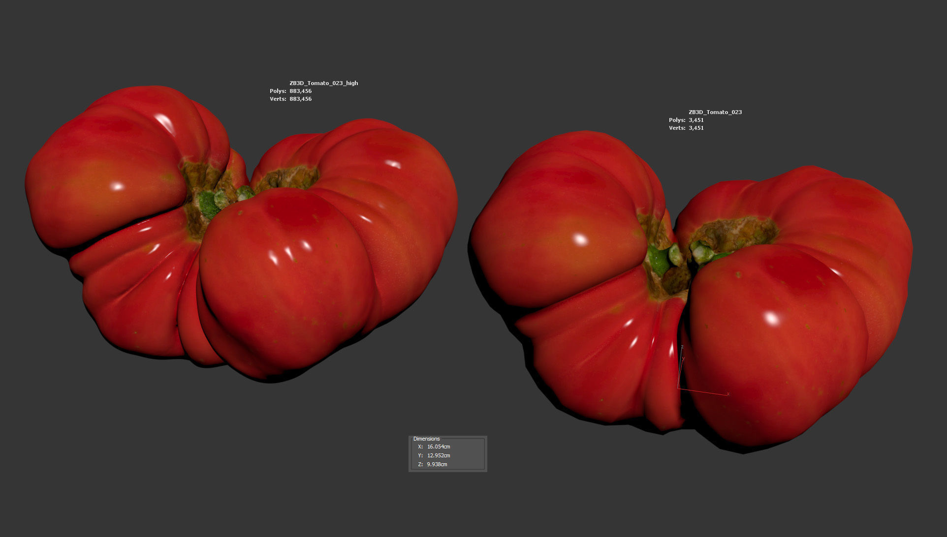 Tomato 3D model_5