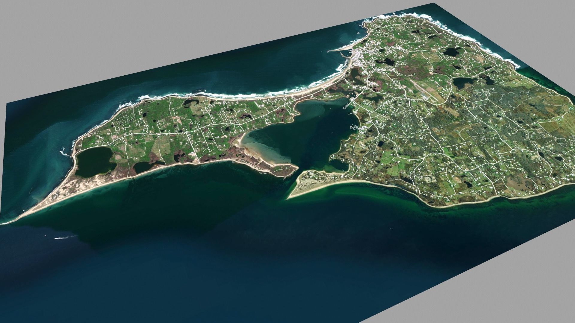 Block Island USA  3D model_5