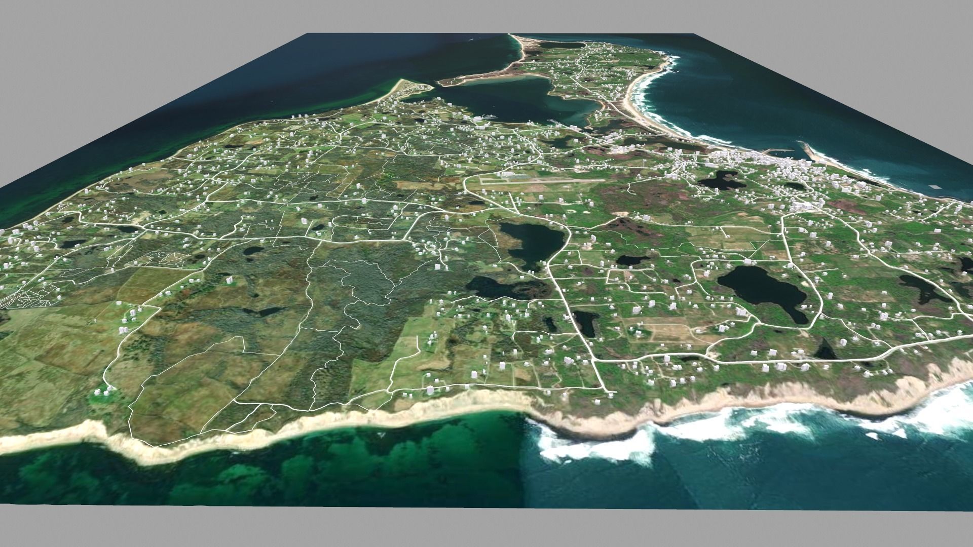 Block Island USA  3D model_3