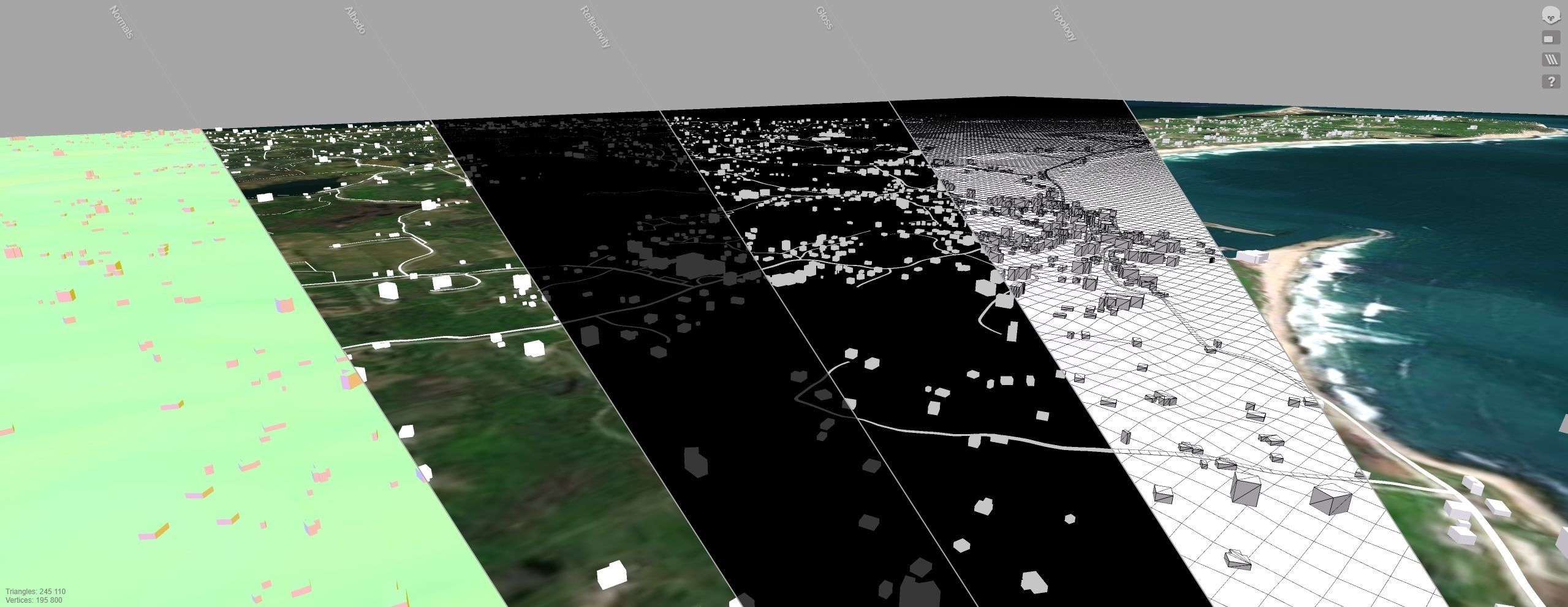 Block Island USA  3D model_11