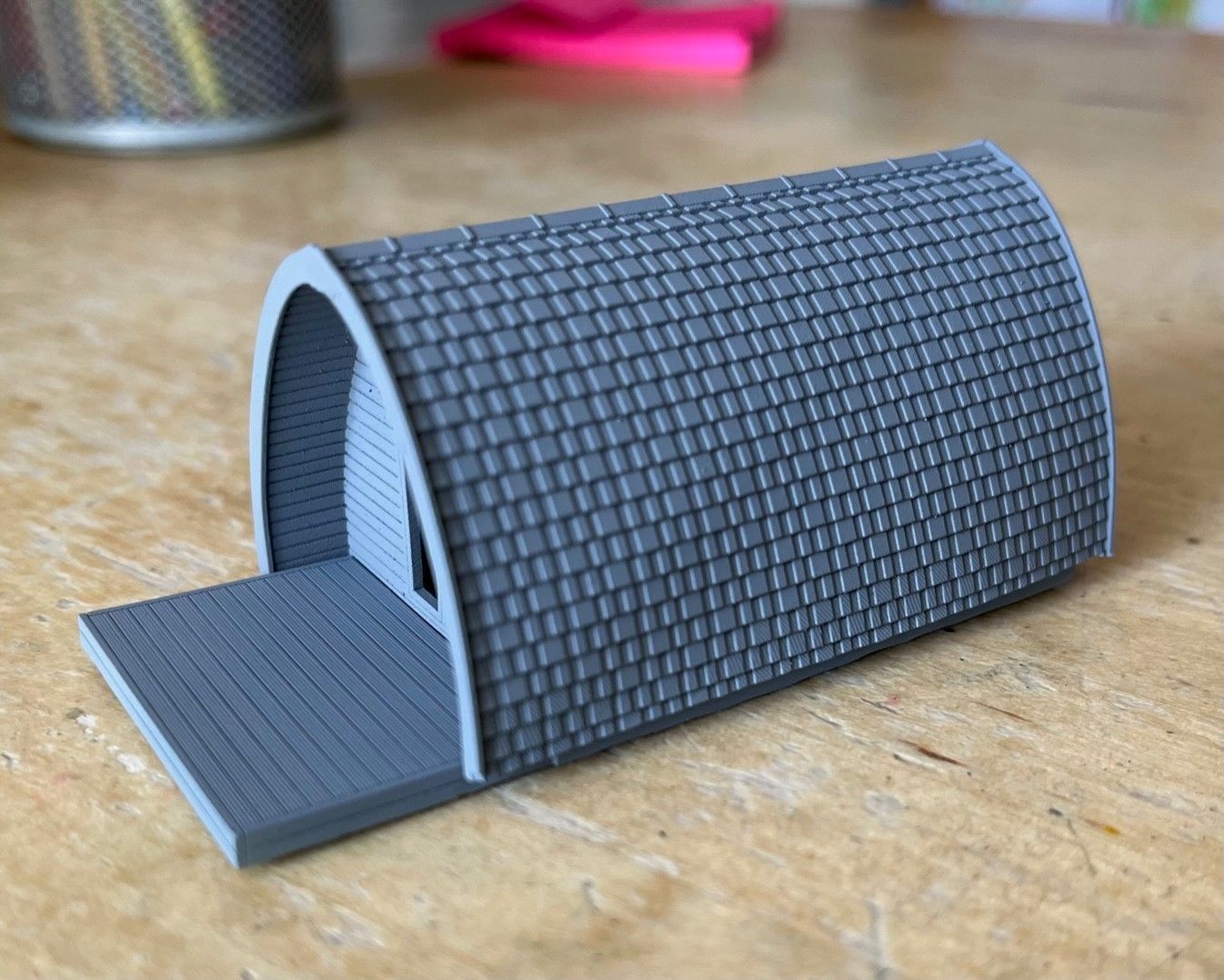 Model Railway - Glamping POD 3D print model_4