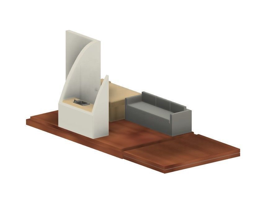 Model Railway - Glamping POD 3D print model_11