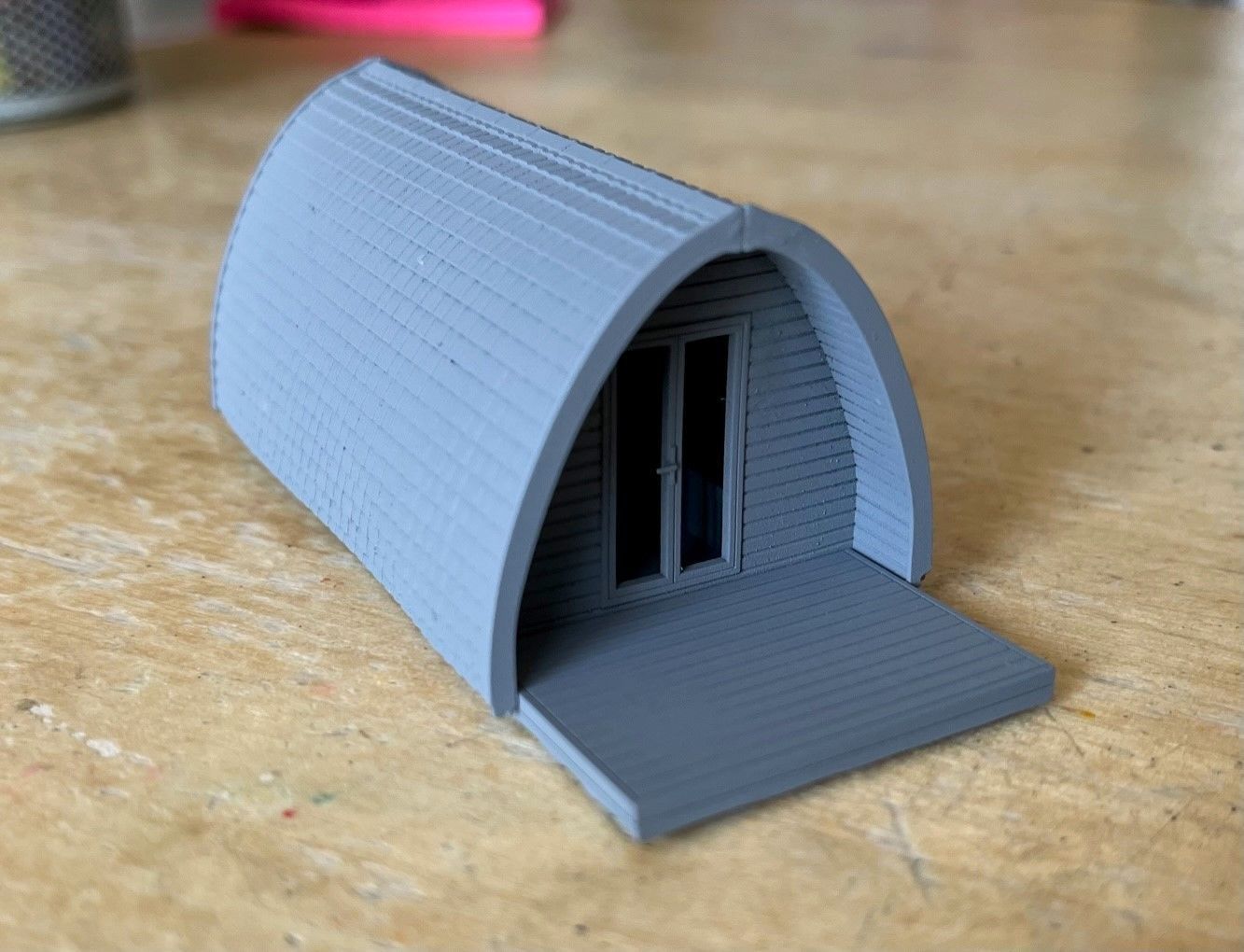 Model Railway - Glamping POD 3D print model_1