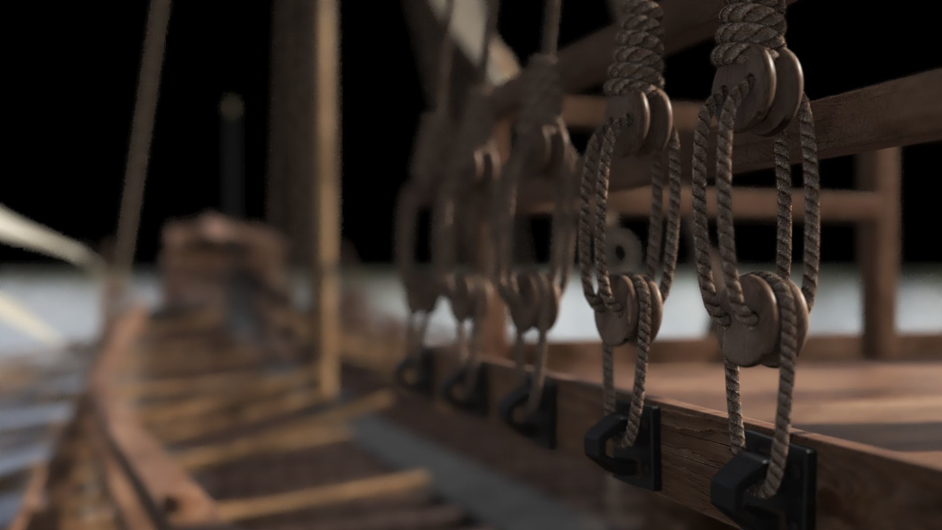 Ottoman Ship 3D model_17