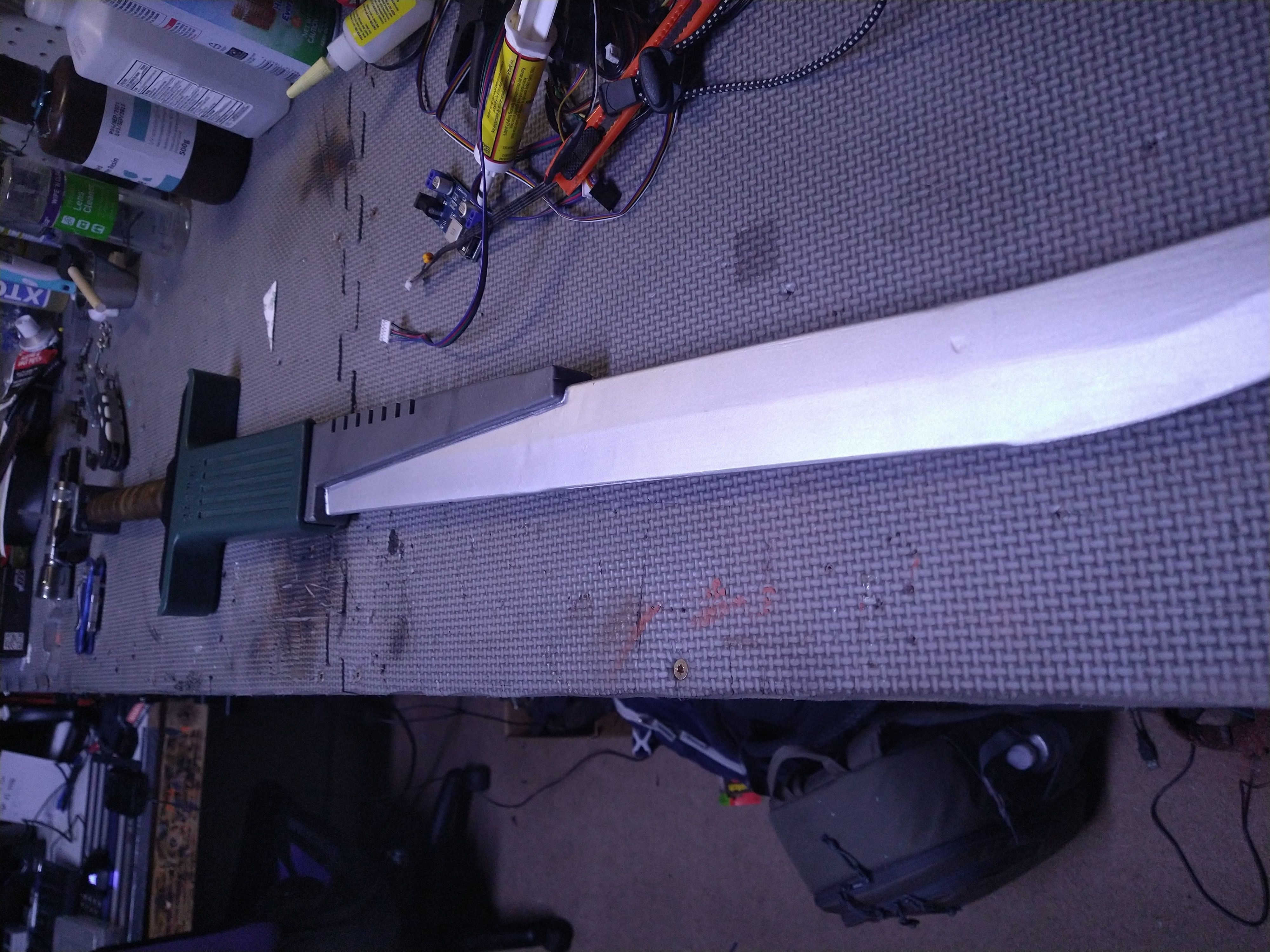 Custom Star Wars Themed Vibro Sword 3D print model_1