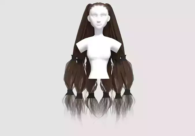 Very Long Hairstyle 