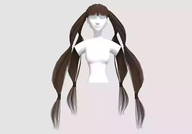 Ponytails Pigtails Hairstyle 