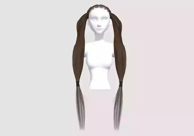 Pigtail Cute Hairstyle 