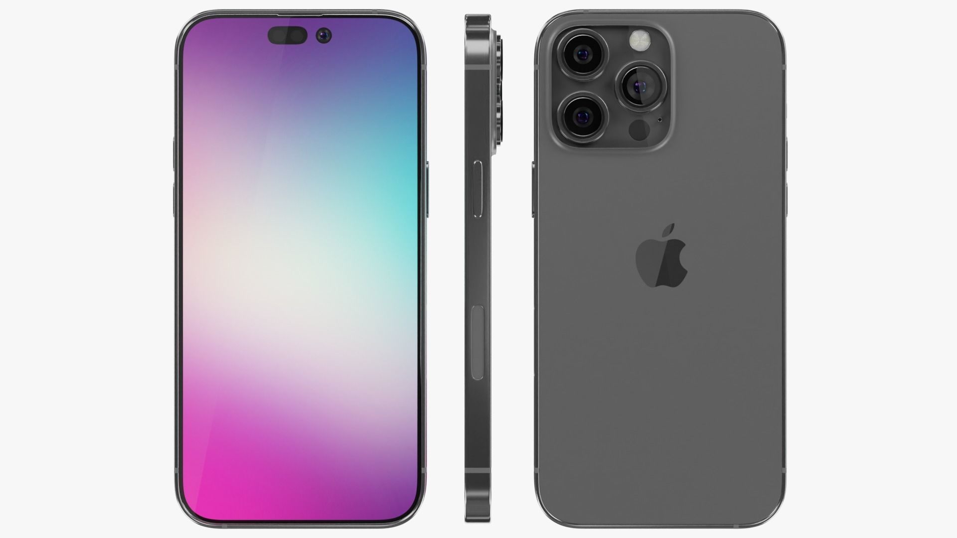 Apple iPhone 14 Pro Max 3D model_2