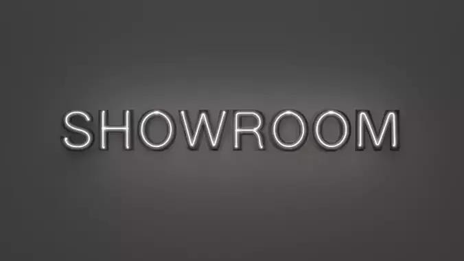 Showroom - Neon Sign