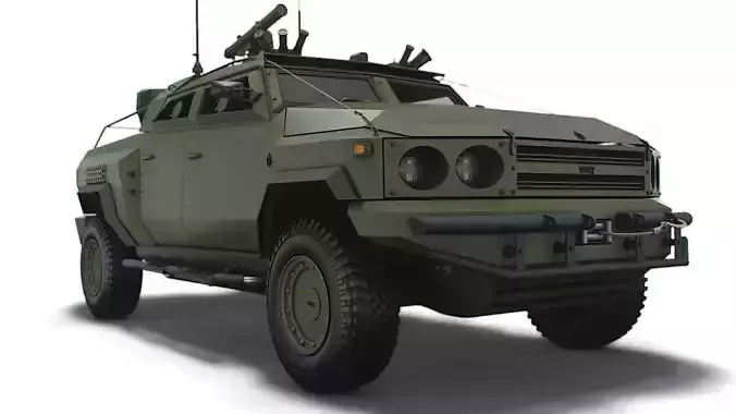Generic MRAP Tkhir ATGM 2022