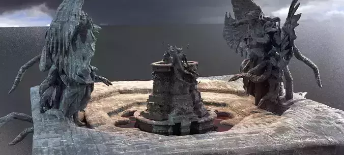 Fallen Angel Blood Font Dark 2