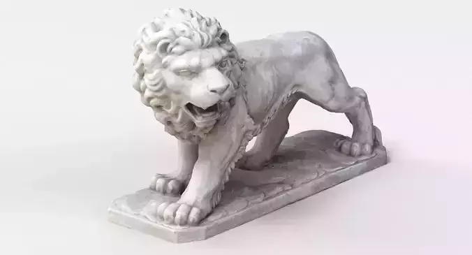 Lion Statue Figurine
