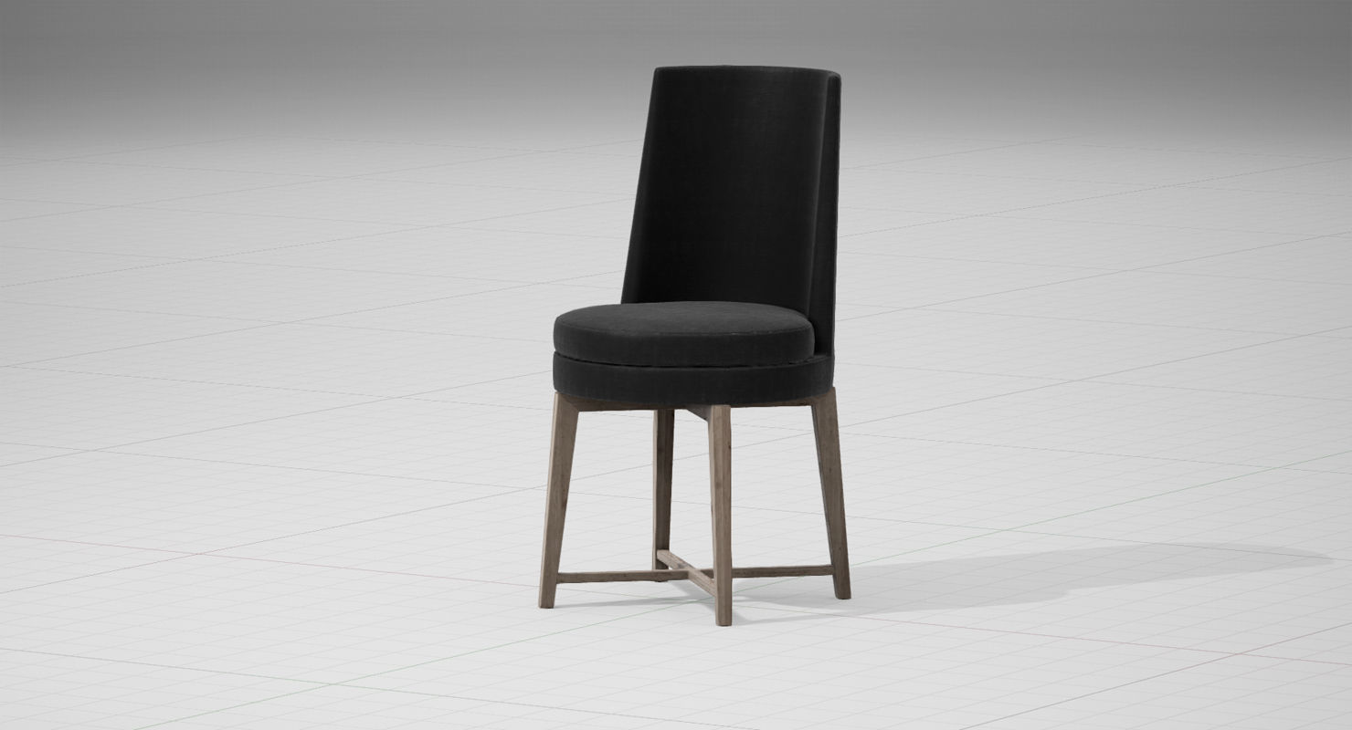 Flexform Feelgood Chair 002 UE4 Low-poly 3D model_1