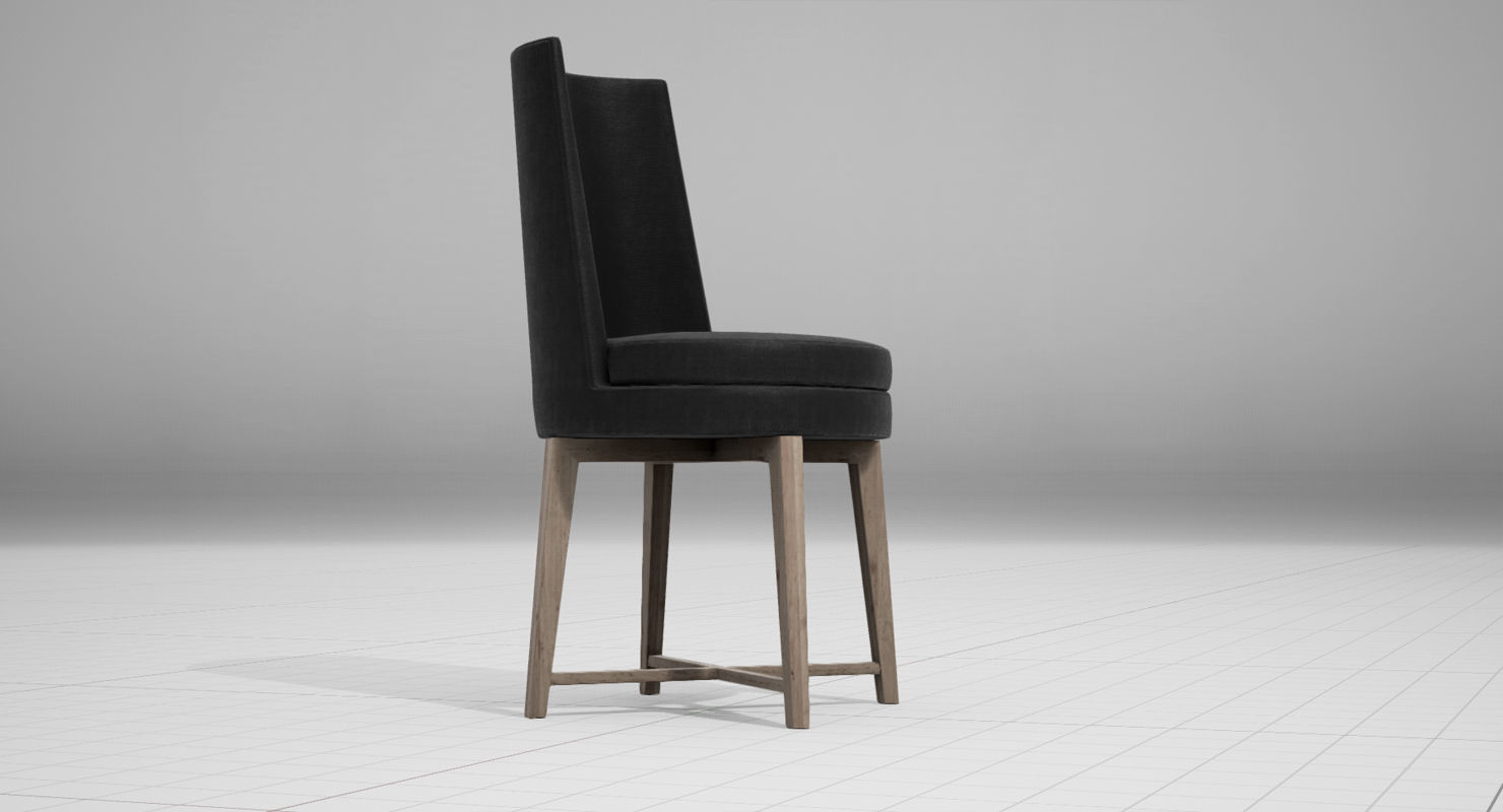 Flexform Feelgood Chair 002 UE4 Low-poly 3D model_3