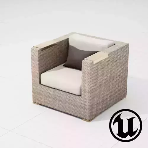 Patio Furniture 003 Chair UE4