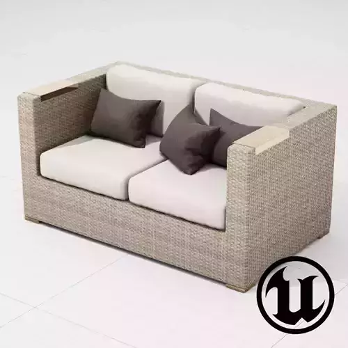 Patio Furniture 003 Sofa UE4